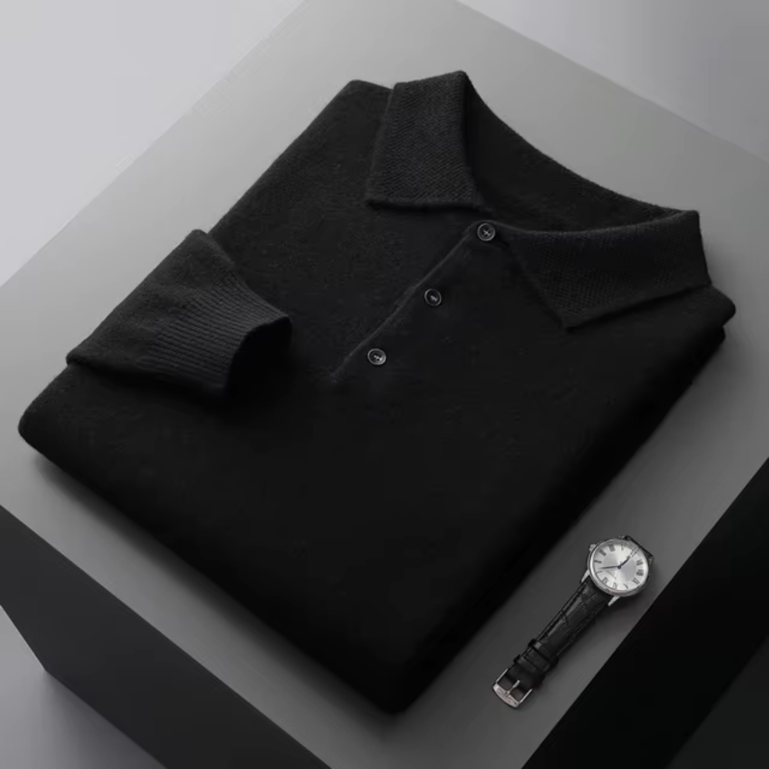 Walter™ | Prémiové polo tričko z merino vlny