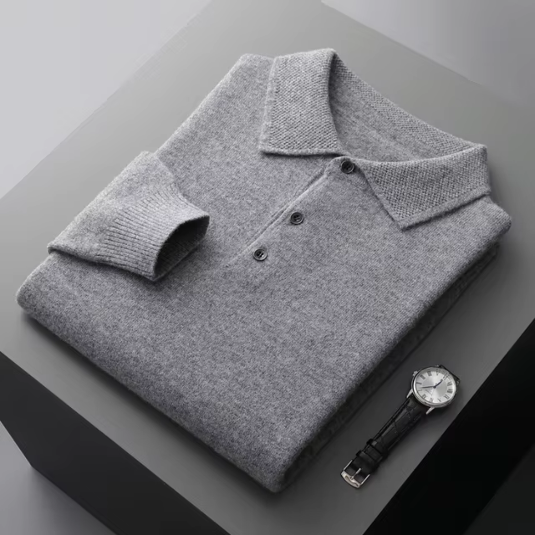 Walter™ | Prémiové polo tričko z merino vlny