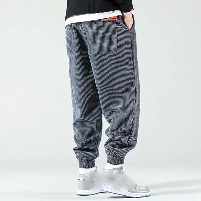 Bernhard™ | Klasické kordové jogger nohavice
