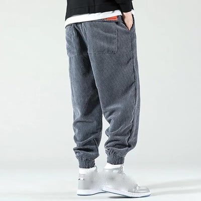 Bernhard™ | Klasické kordové jogger nohavice