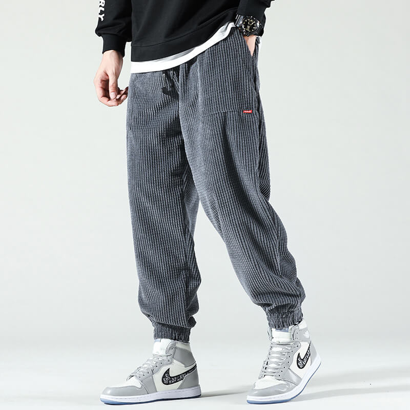 Bernhard™ | Klasické kordové jogger nohavice