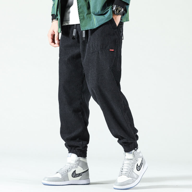 Bernhard™ | Klasické kordové jogger nohavice