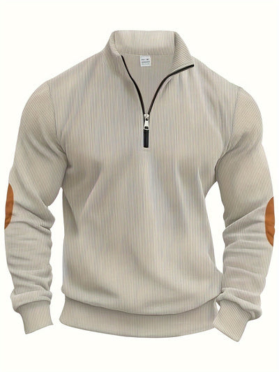 Breno™ - Elegantný sveter s polovičným zipsom (1+1 ZADARMO)