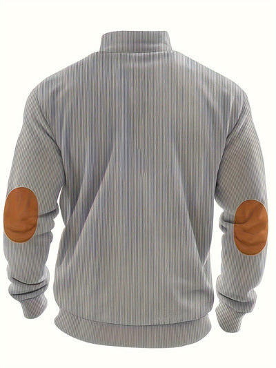 Breno™ - Elegantný sveter s polovičným zipsom (1+1 ZADARMO)
