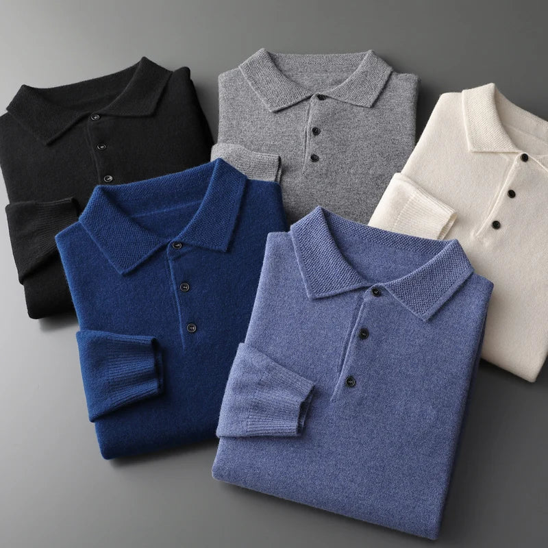 Walter™ | Prémiové polo tričko z merino vlny