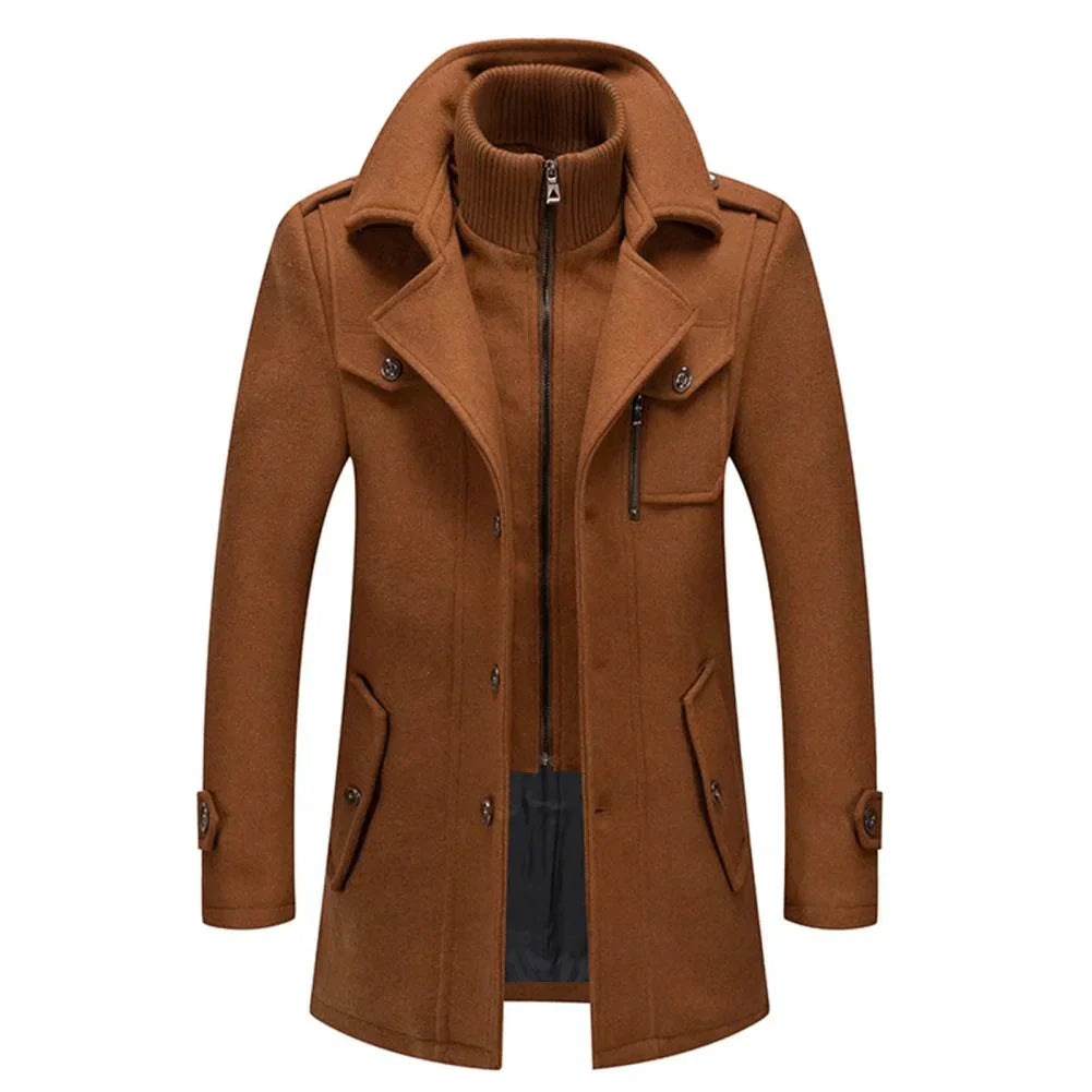Shelby™ - Elegantný teplý plášť