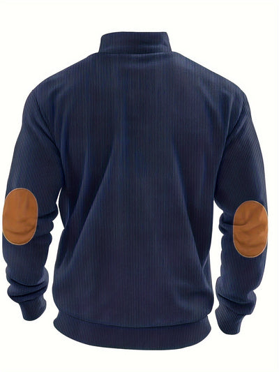 Breno™ - Elegantný sveter s polovičným zipsom (1+1 ZADARMO)