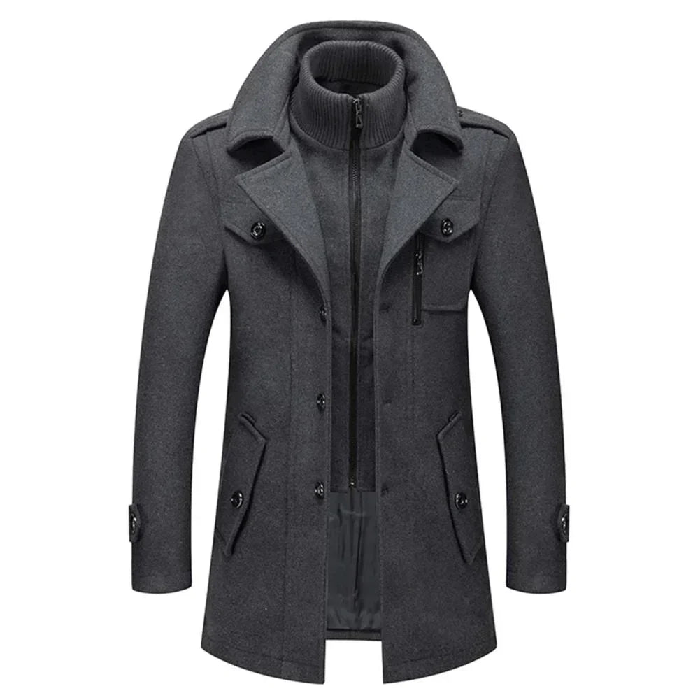 Shelby™ - Elegantný teplý plášť