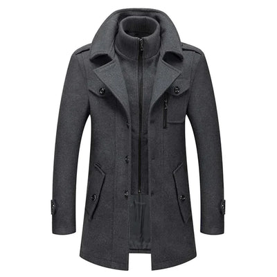 Shelby™ - Elegantný teplý plášť