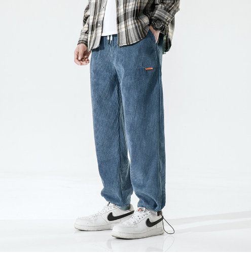 Bernhard™ | Klasické kordové jogger nohavice