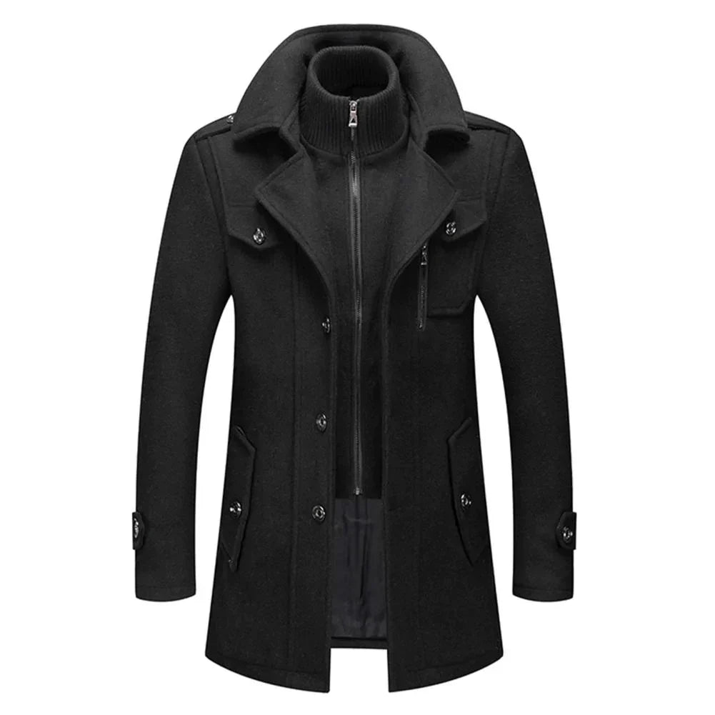 Shelby™ - Elegantný teplý plášť